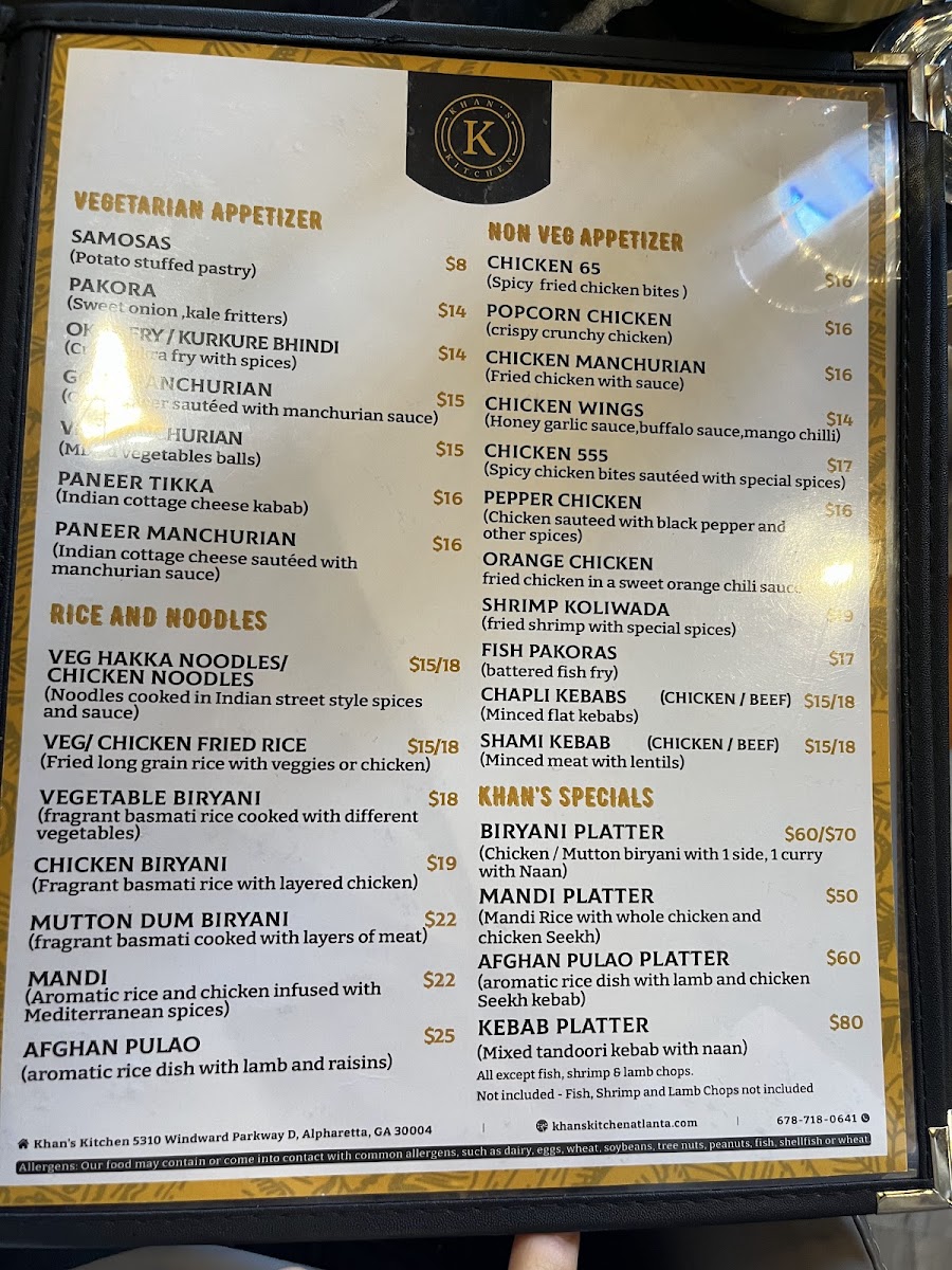 Menu Khan's Kitchen-2