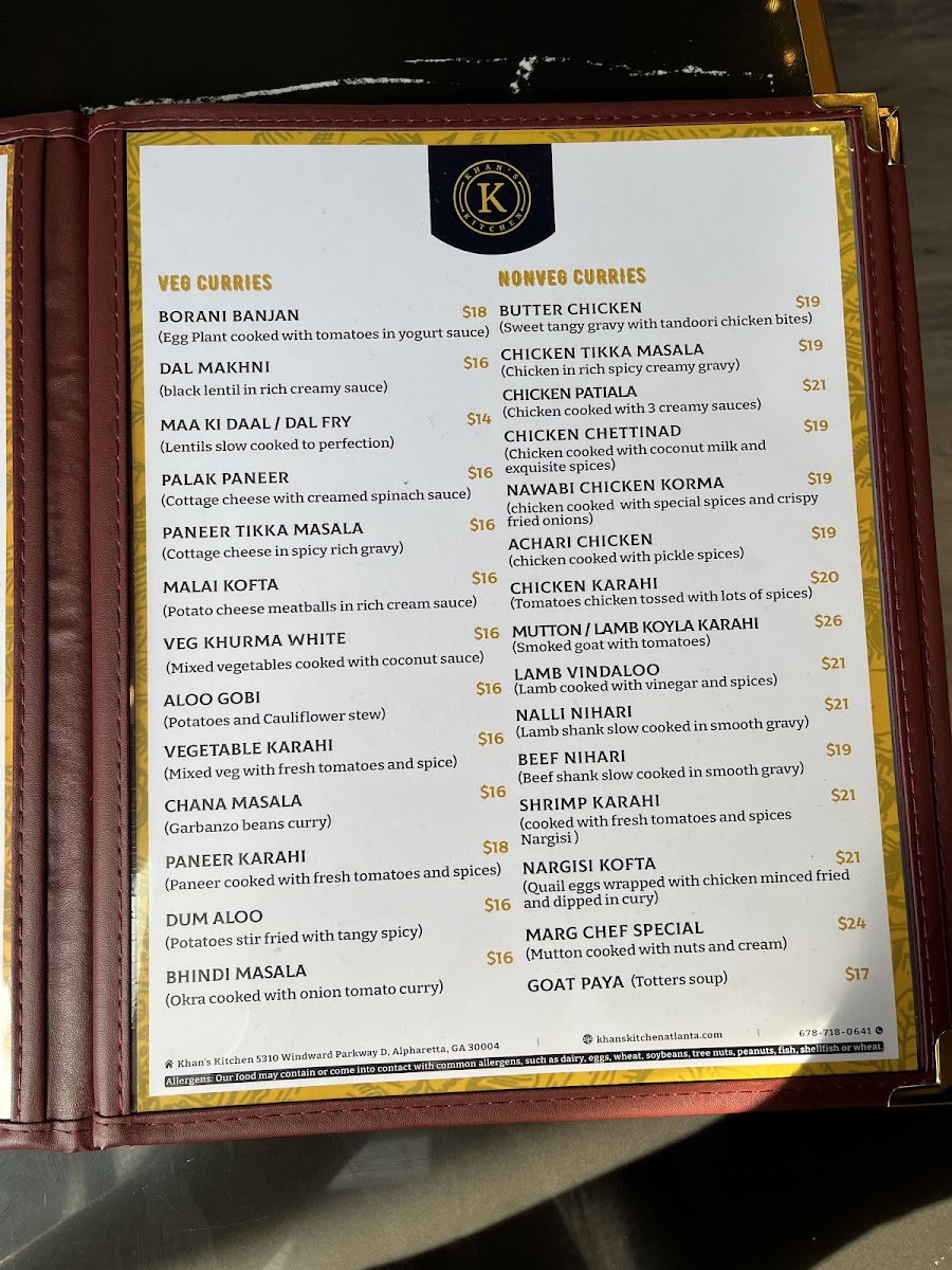 Menu Khan's Kitchen-6