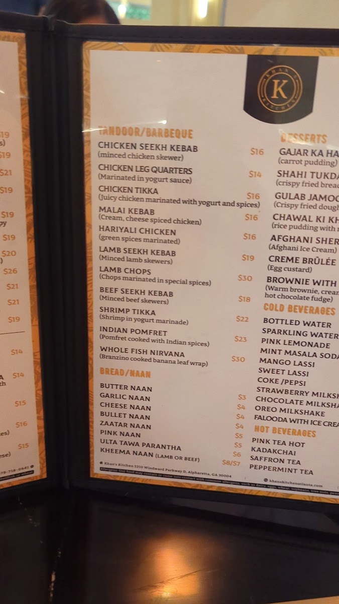 Menu Khan's Kitchen-7